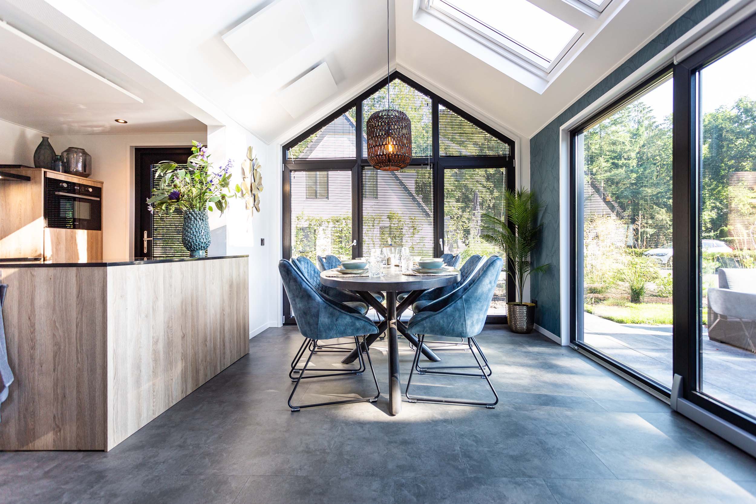 Residence Lage Vuursche - Lodge Royal Eco 4 persons - Interior - Dining room - 2