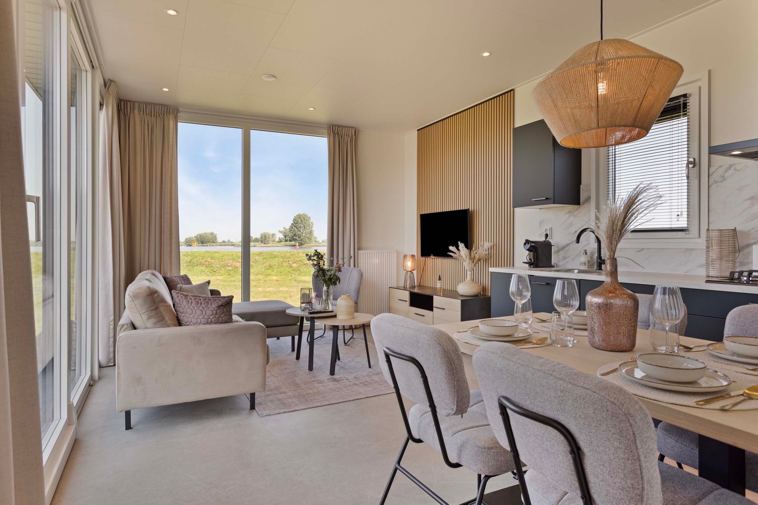 Resort Lexmond - Riviera 4 persons - Interior - Living room - 5