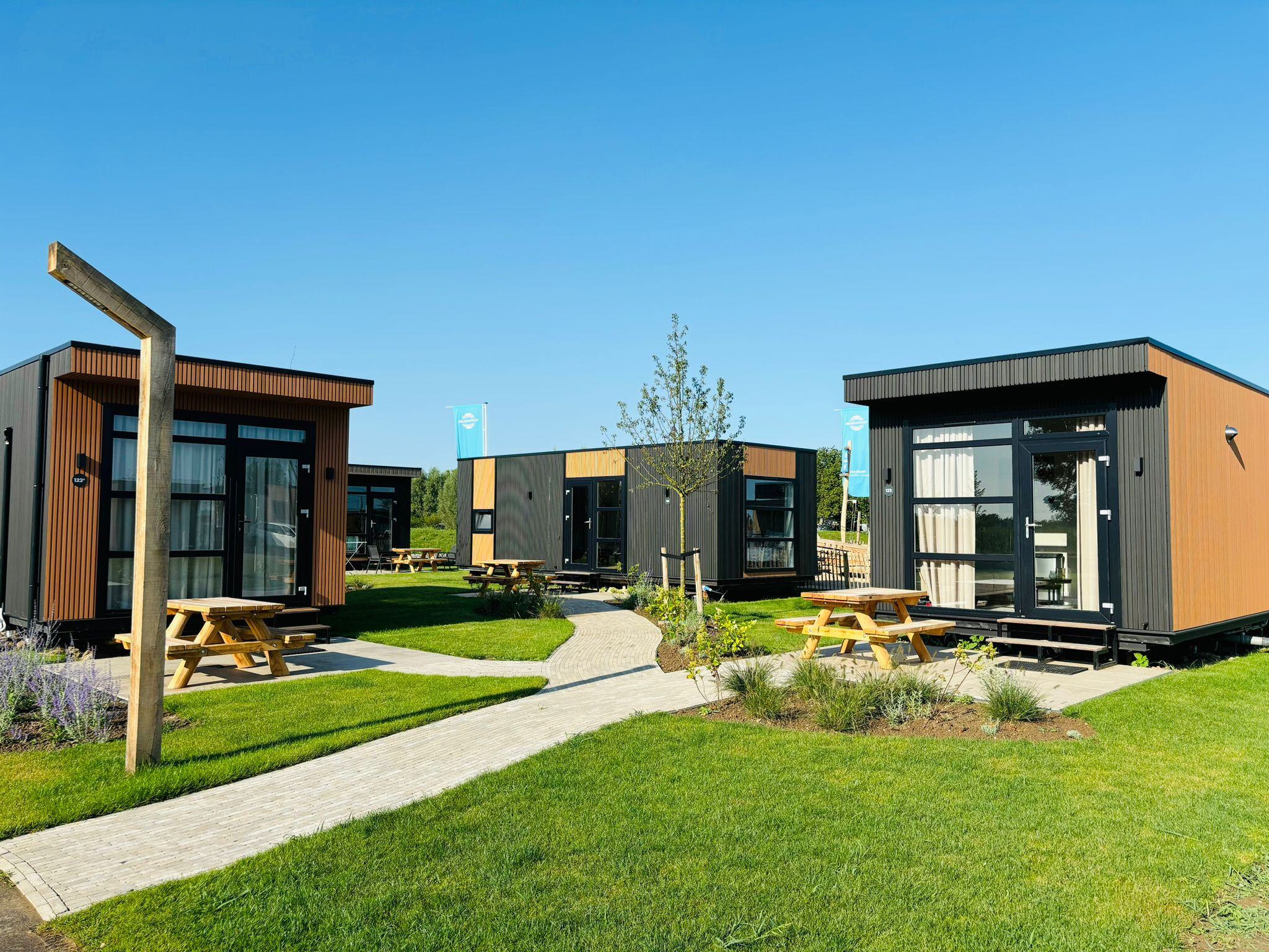 Resort Lexmond - Tiny House type B 3 persons - Exterior - 5