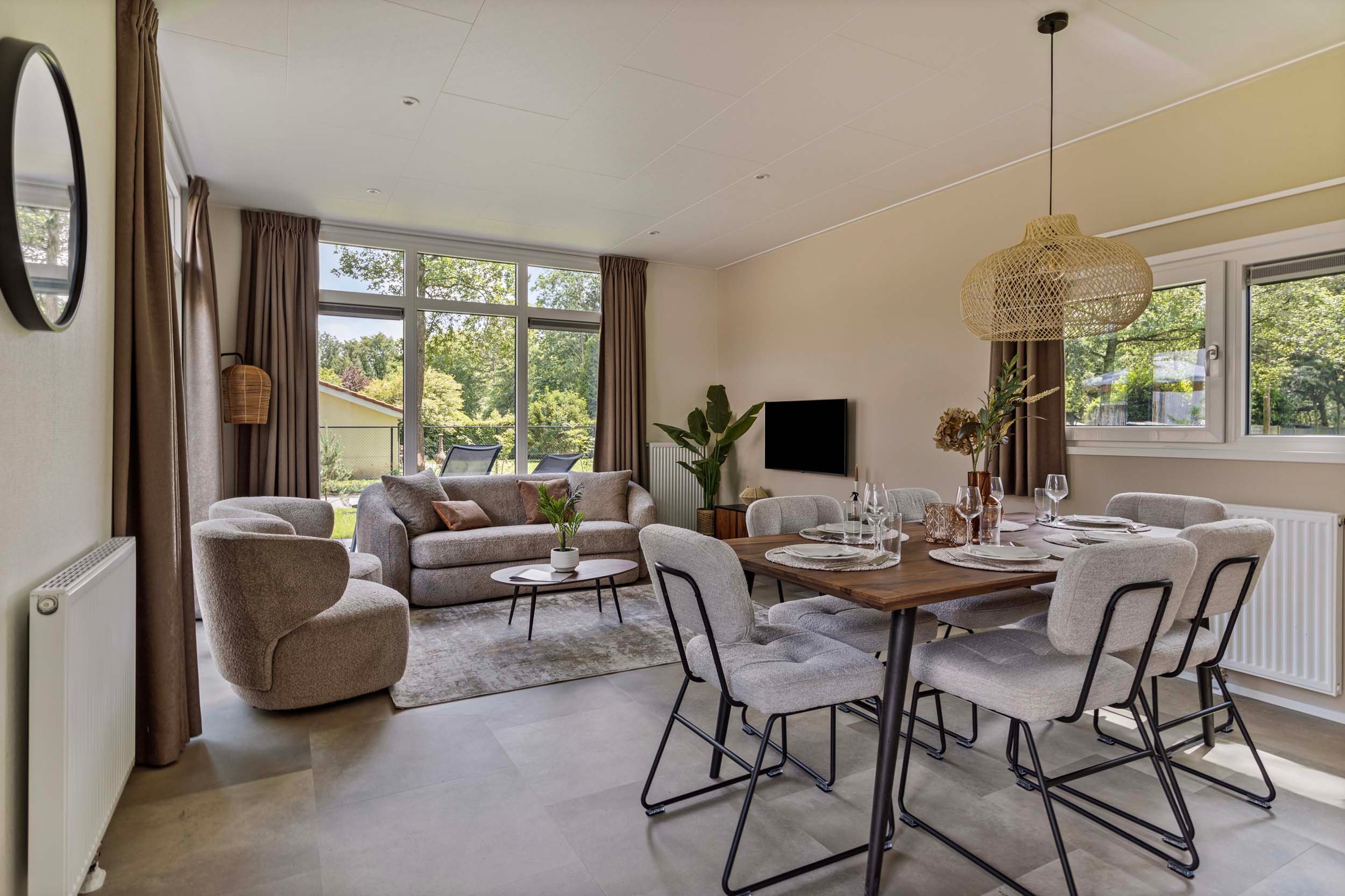 Resort de Brabantse Kempen - Berkenhof 6 persons - 267 - Interior - Living room - 5